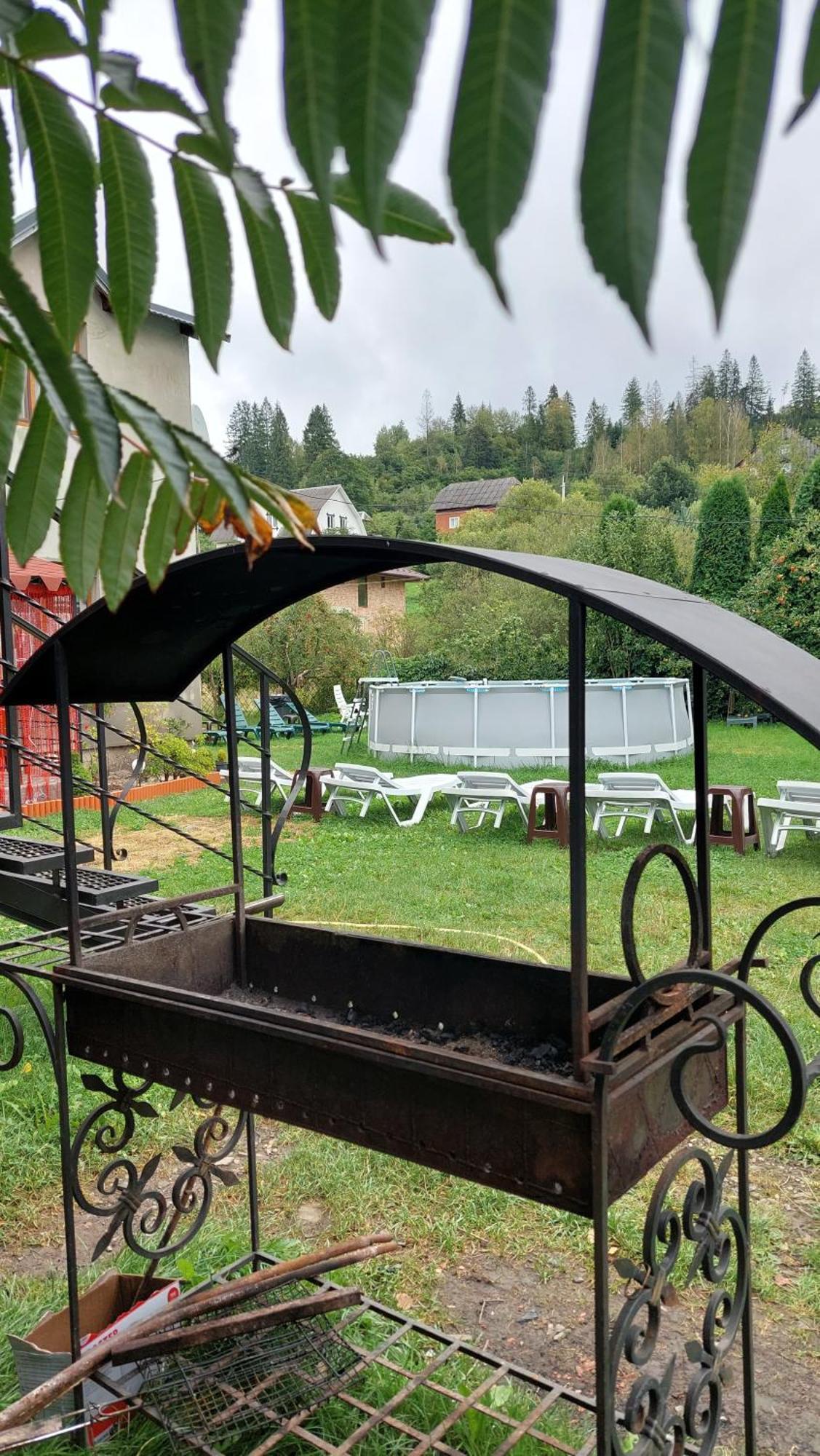 Ukrainochka Hotel Slavske Buitenkant foto