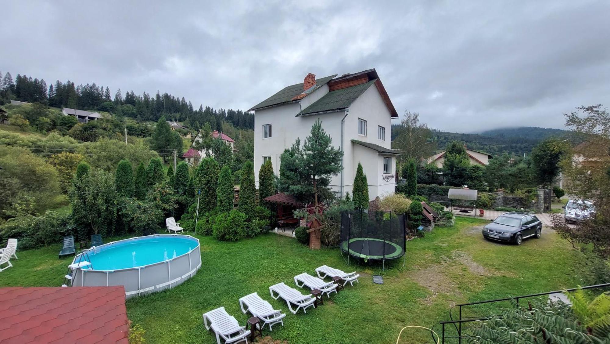 Ukrainochka Hotel Slavske Buitenkant foto