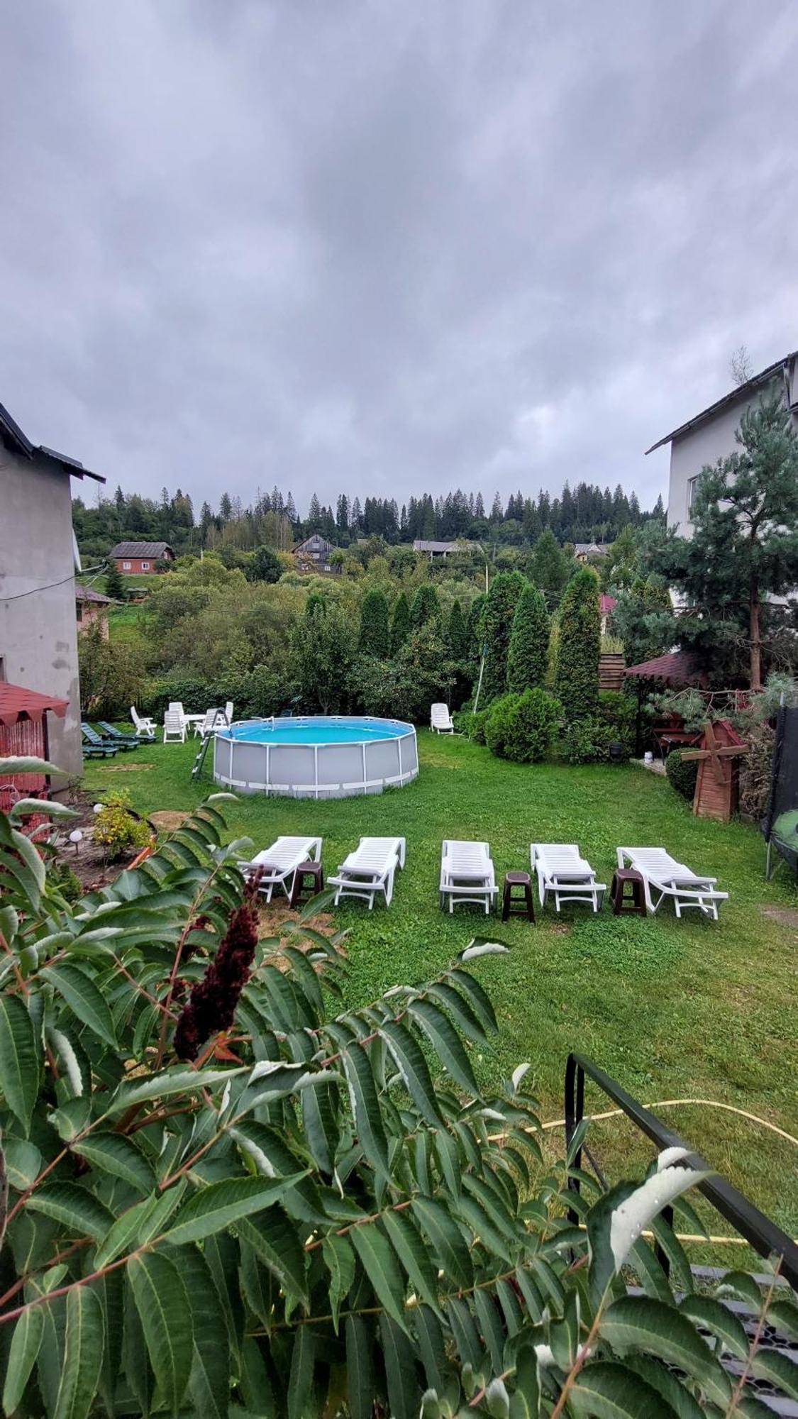 Ukrainochka Hotel Slavske Buitenkant foto